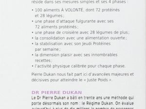 Je ne sais pas maigrir