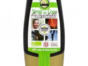 Edulcorant 100% naturelle sirop de fleur de coco bio -Sève de fleur de coco