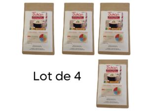 Lot de 4 perles de konjac minceur-sec 100gr
