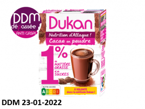 Anti-gaspi cacao en poudre 1% de MG et 1% de sucres DDM 23-01-2022