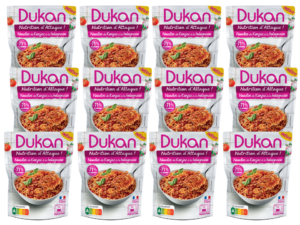 Lot de 12 Noodles de konjac dukan à la bolognaise