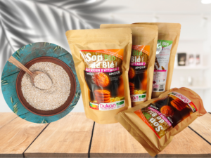 Lot de 4 son de blé BIO 200g Nutrition Attaque